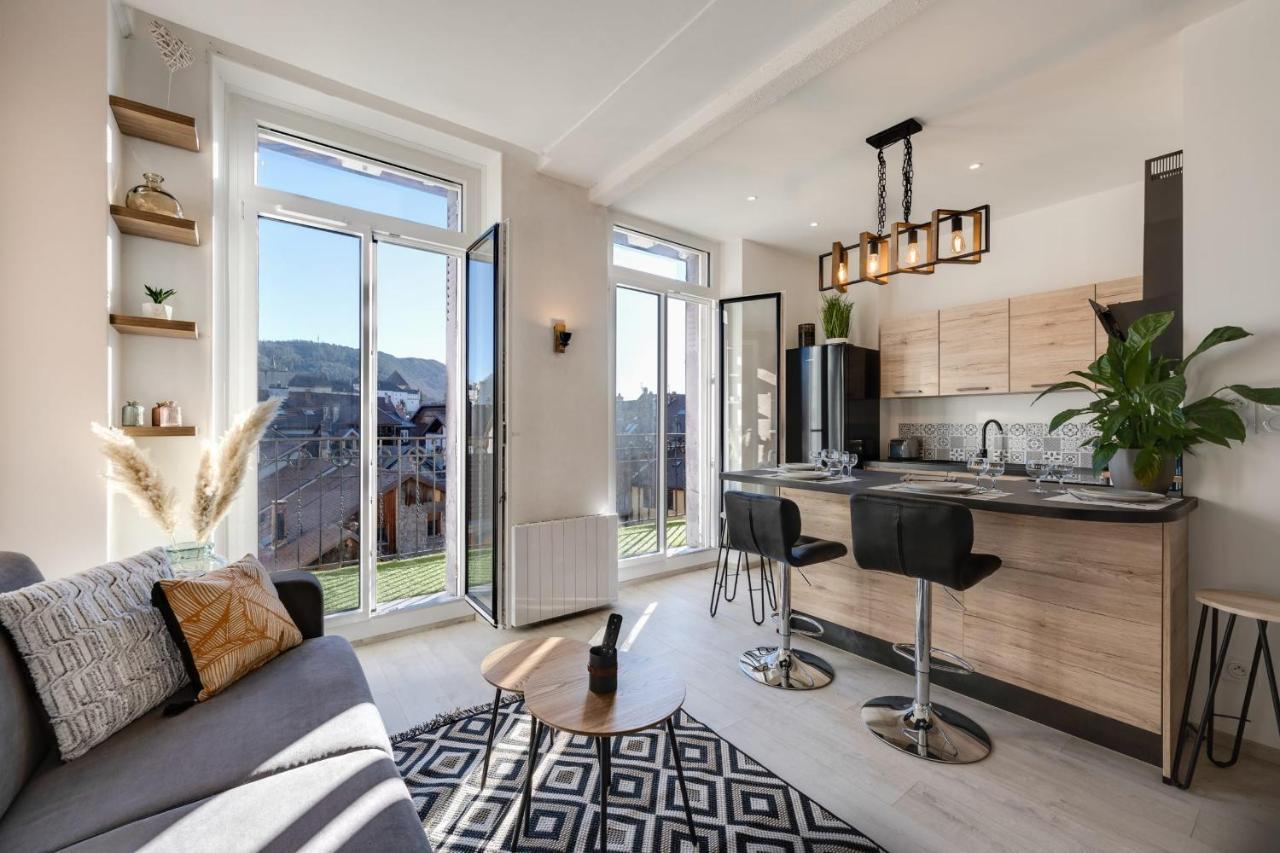 Le Balcon Annecien 4 - Rooftop View For 2-4 People Annecy Bagian luar foto