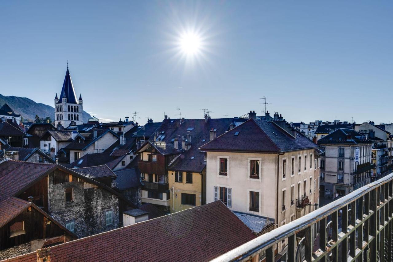 Le Balcon Annecien 4 - Rooftop View For 2-4 People Annecy Bagian luar foto