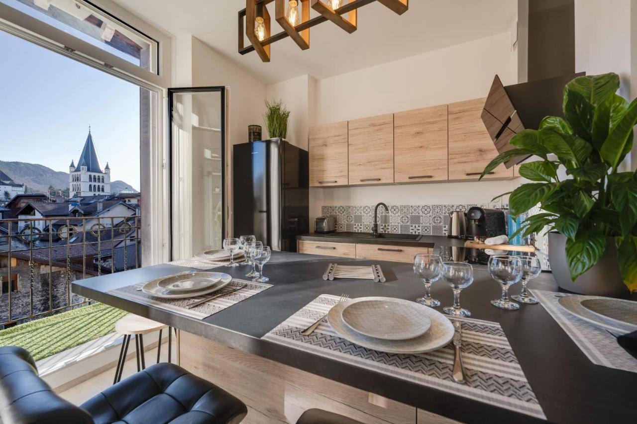 Le Balcon Annecien 4 - Rooftop View For 2-4 People Annecy Bagian luar foto
