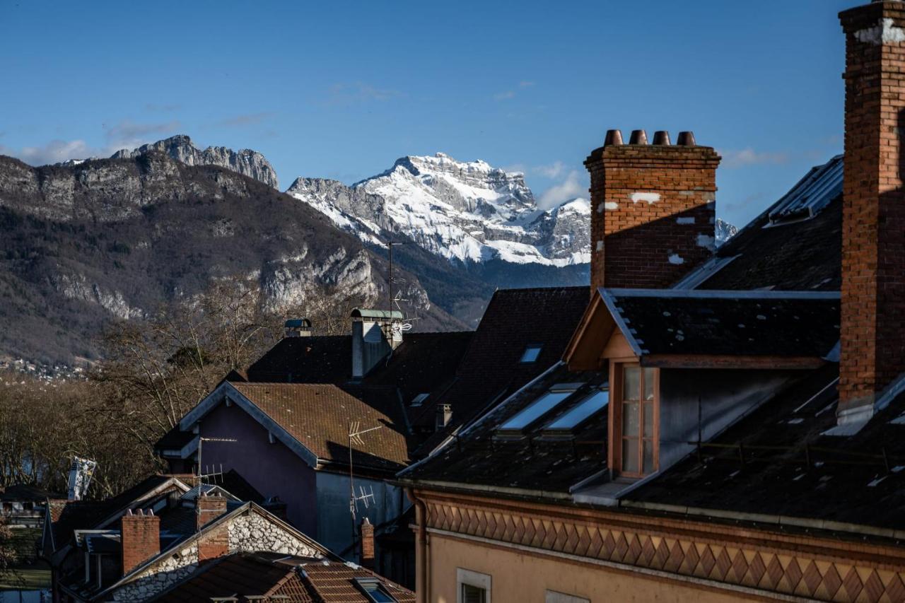 Le Balcon Annecien 4 - Rooftop View For 2-4 People Annecy Bagian luar foto