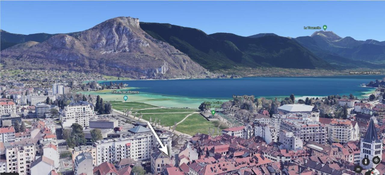 Le Balcon Annecien 4 - Rooftop View For 2-4 People Annecy Bagian luar foto